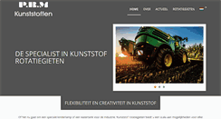 Desktop Screenshot of prm-kunststoffen.nl