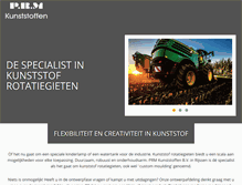 Tablet Screenshot of prm-kunststoffen.nl